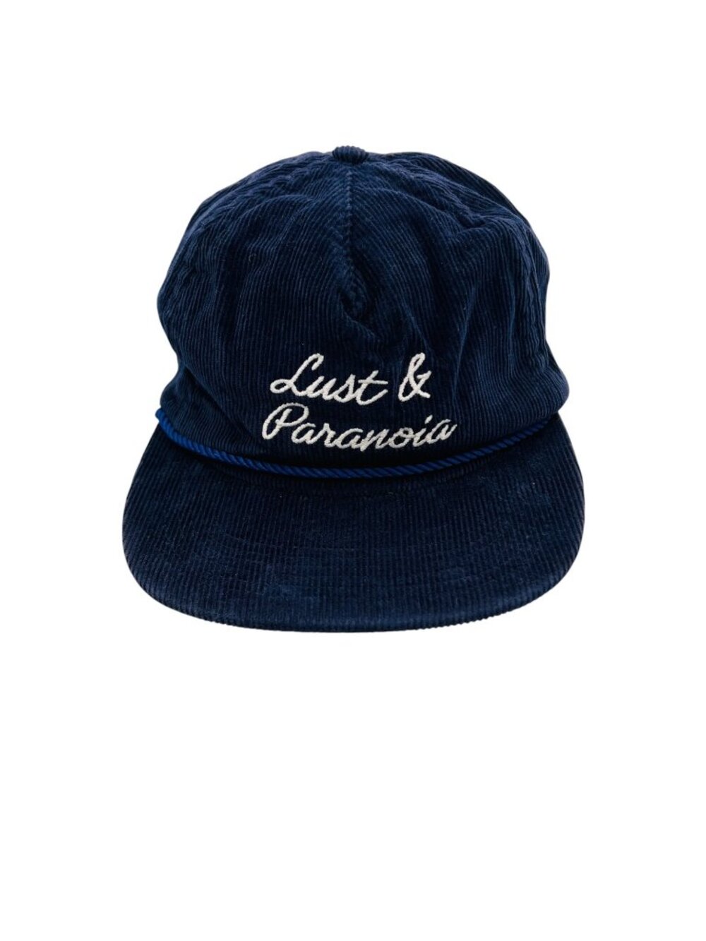 Born x Raised Lust & Paranoia Corduroy Snapback Hat Made USA Hollywood Prop
